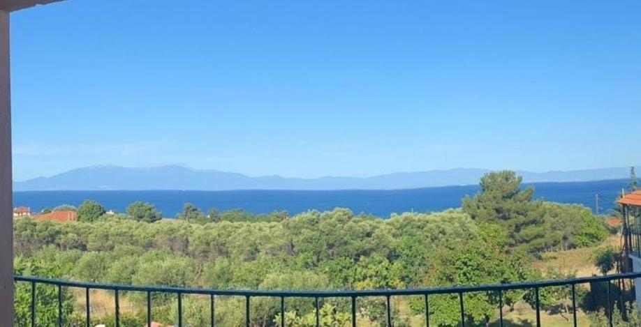 Villa Vista Mare Nea Iraklia Esterno foto