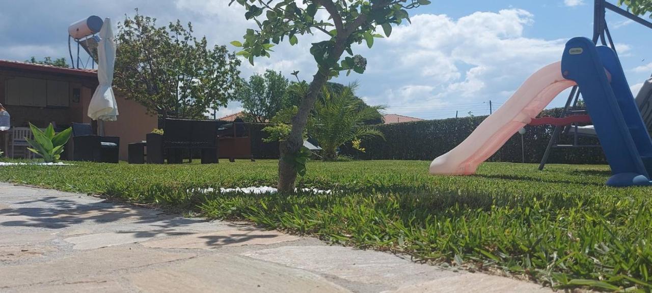 Villa Vista Mare Nea Iraklia Esterno foto