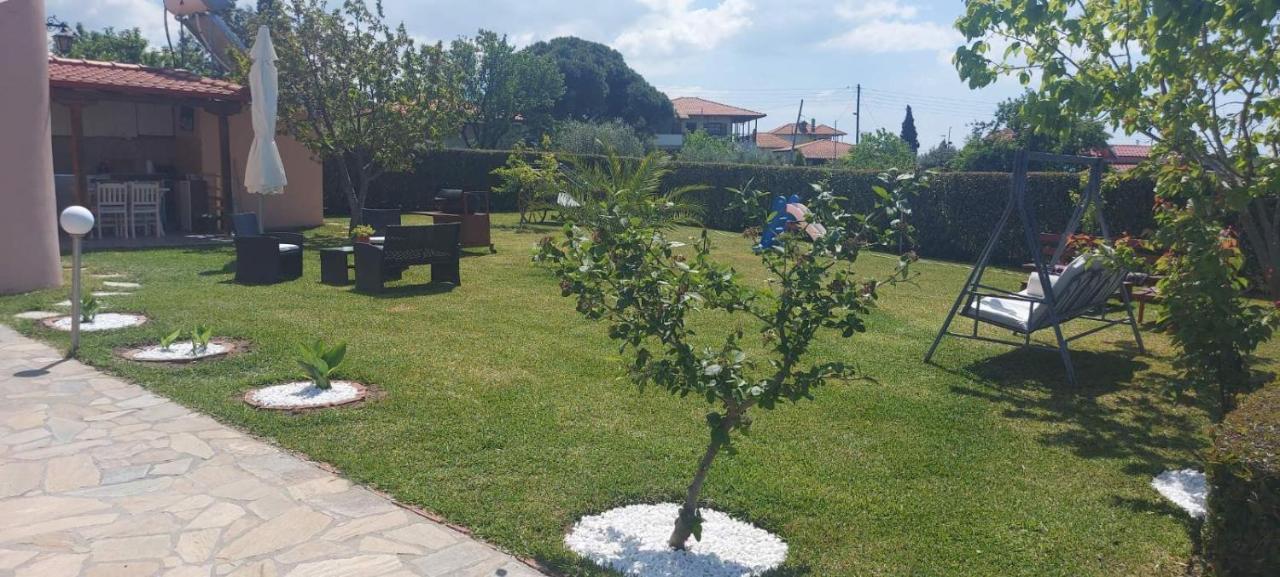 Villa Vista Mare Nea Iraklia Esterno foto
