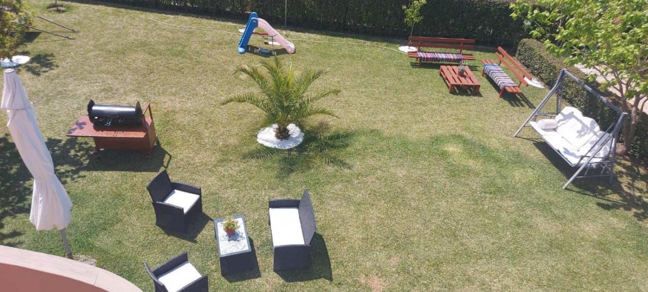 Villa Vista Mare Nea Iraklia Esterno foto