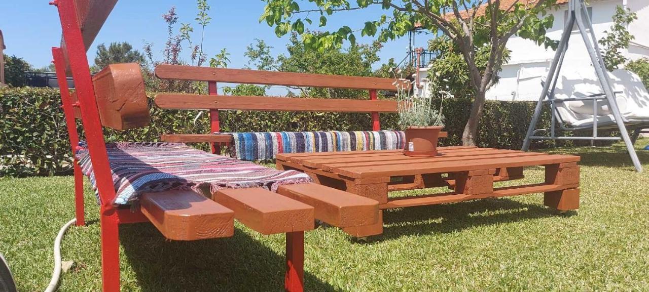 Villa Vista Mare Nea Iraklia Esterno foto