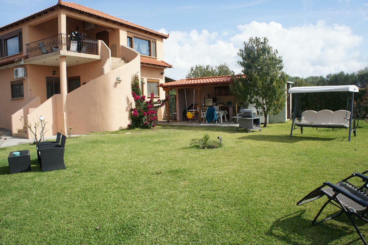 Villa Vista Mare Nea Iraklia Esterno foto